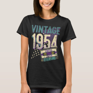 Camiseta Vintage de 69 anos 1954 69º aniversário