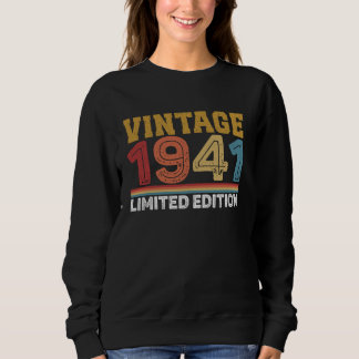 Camiseta Vintage de 83 anos 1941 Limited Edition 83rd Birt