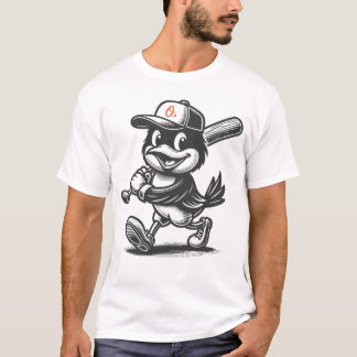 Camiseta Vintage de Beisebol de Baltimore