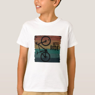 Camiseta Vintage de bicicleta de montanha