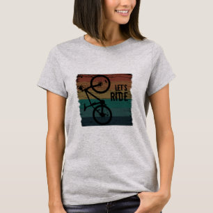 Camiseta Vintage de bicicleta de montanha