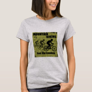 Camiseta Vintage de bicicleta de montanha