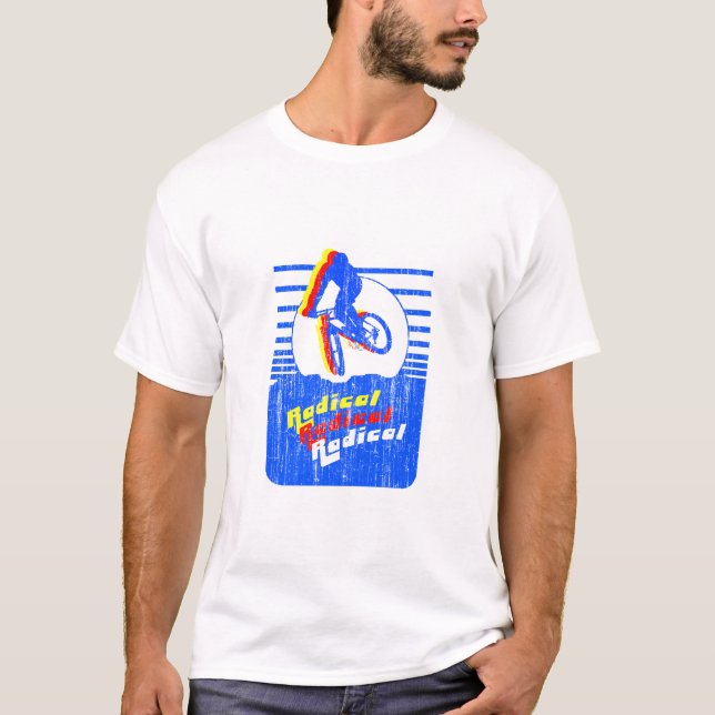 Camiseta Vintage de BMX (Frente)
