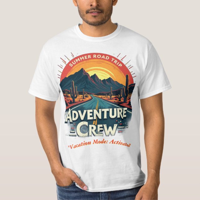 Camiseta Vintage de Cacto do Deserto (Frente)