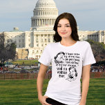 Camiseta Vintage de Cartografia Política por Escolha Pró<br><div class="desc">Uma camiseta divertida feminista tridimensional que apresenta mulheres bonitinhas vintagas com penteados retrorreflectores: Eu espero que alguns homens fortes consigam passar algumas leis sobre como usar nossos úteros... disse que nenhuma mulher jamais. Os direitos das mulheres são apresentados numa caricatura política de humor pró-escolha para pessoas que querem manter o...</div>