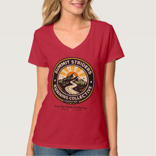 Camiseta Vintage de Corrida de Trilha Summit Strid