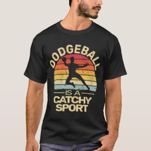 Camiseta Vintage de Dodgeball Esportes de Ball Homens Gaga 