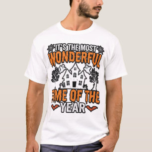 Camiseta Vintage De Época Maravilhosa De Halloween