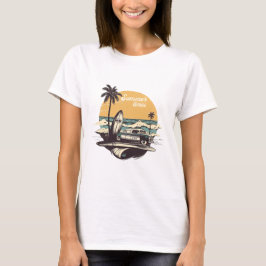Camiseta Vintage de férias de verão
