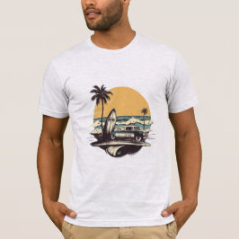 Camiseta Vintage de férias de verão