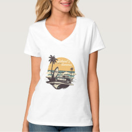 Camiseta Vintage de férias de verão