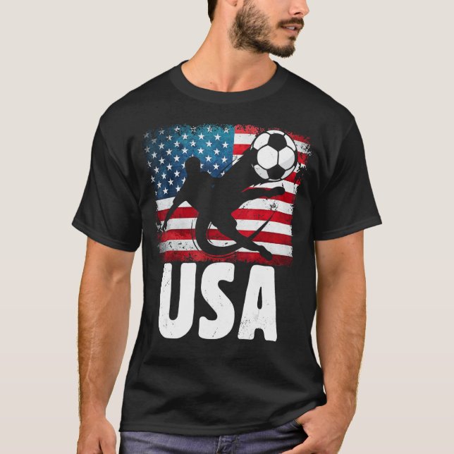 Camiseta Vintage de futebol americano (Frente)