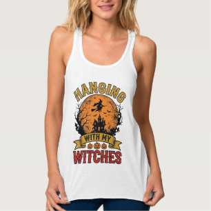 Camiseta Vintage de Halloween Pendurada Com Minhas