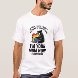 Camiseta Vintage de Orgulho do Urso Abraço de Mãe 