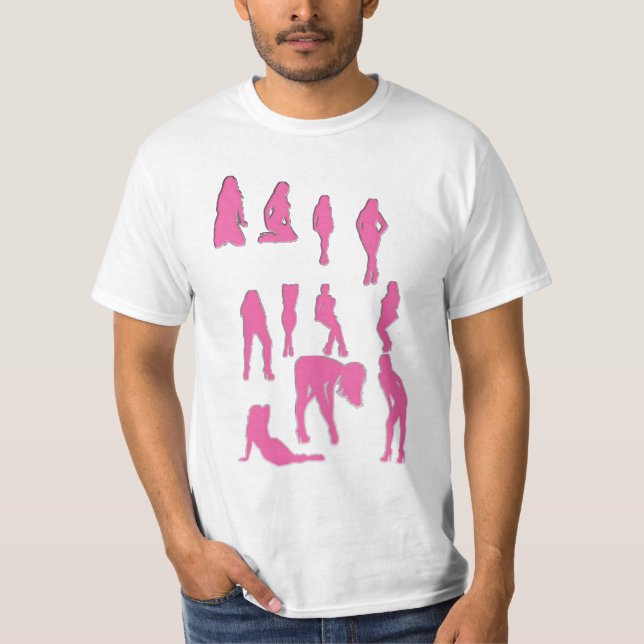 Camiseta Vintage de Pin-Up Feminino (Frente)