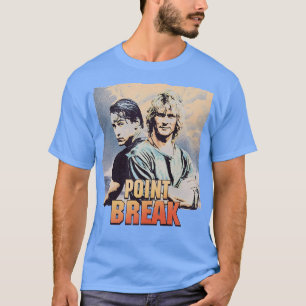 Camiseta Vintage de quebra de ponto