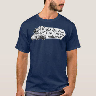 Camiseta Vintage De Soto Ad