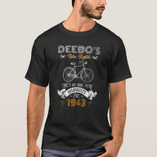 Camiseta Vintage Deebou2019s Bike Rental Thatu2019s Minha b