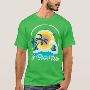 Camiseta Vintage Del Boca Retirement Florida Vista Gift TSh