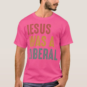 Camiseta Vintage, Democrata-Cristão, Jesus, Era Liberal
