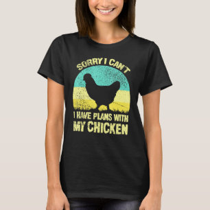 Camiseta Vintage Desculpe Não Posso Tenho Planos Com Meu Fr