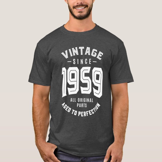 Camiseta Vintage Desde 1959 (Frente)