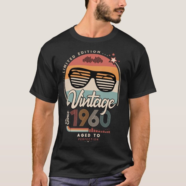 Camiseta Vintage desde 1960 (Frente)