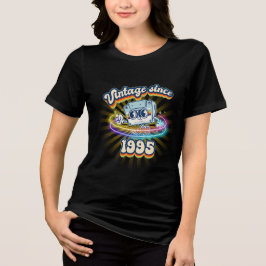 Camiseta Vintage Desde 1995 aniversário de 30 anos Clássico