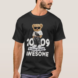 Camiseta Vintage Desde O Aniversário De 15 De 2009 Oferece