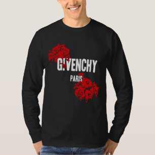Camiseta Vintage Design Givenchy Paris Black Rosa, inspirad