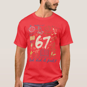 Camiseta Vintage Deus Fez Primeiro 67 Si Sete Meme Cristão