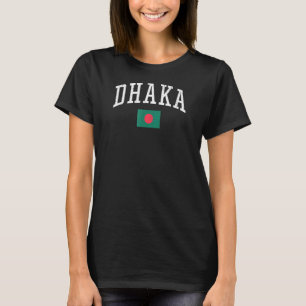 Camiseta Vintage Dhaka Bangladesh Country Flag Souvenir Vac