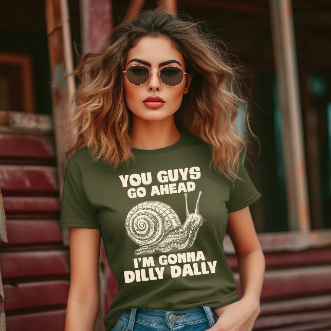 Camiseta Vintage Dilly Dally (Criador carregado)