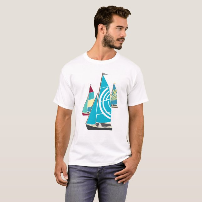 Camiseta Vintage Dinghies (Frente Completa)