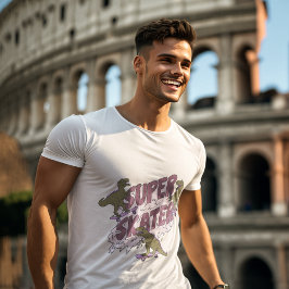 Camiseta Vintage Dino Friend Bossica