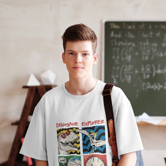 Camiseta Vintage Dino Friend Bossica (80s Vintage Dino Friend Bossica T-shirt)