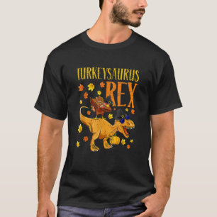 Camiseta Vintage Dinosaur Thankanding Boys Turkey Saurus r