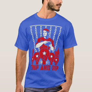 Camiseta Vintage Disk Golf Gripe E Rip Frolf Player Retro