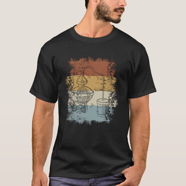 Camiseta Vintage Distillery Beer Brewery Distiller (Frente)