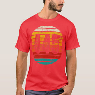 Camiseta Vintage Distressa Sunset 445 Area Code