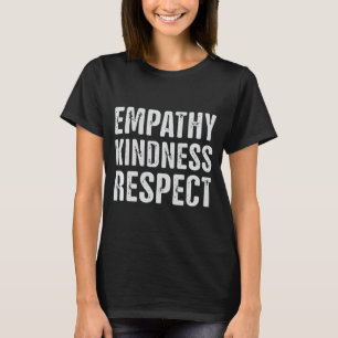 Camiseta Vintage Distressed Empatia Gentileza Respeito