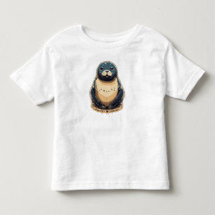 Camiseta Vintage Distressed Happy Seal