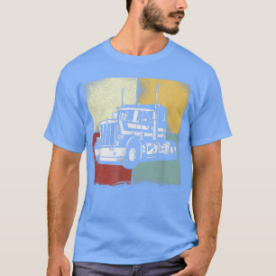 Camiseta Vintage do driver de caminhão