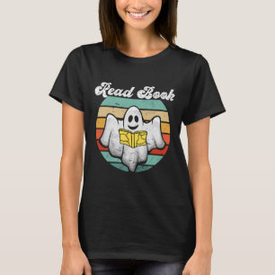 Camiseta Vintage do Livro de Leitura do Fantasma