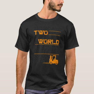 Camiseta Vintage do Operador de Caminhão de Elevação Certif