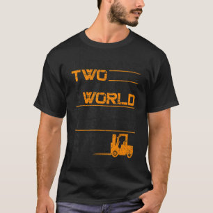 Camiseta Vintage do Operador de Caminhão de Elevação Certif
