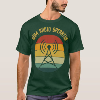 Camiseta Vintage do operador de rádio de ham