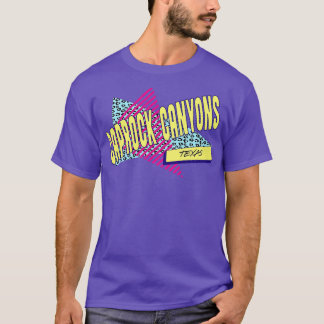 Camiseta Vintage do Parque Estadual do Caprock Canyons do T