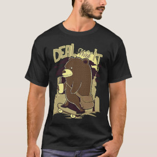 Camiseta Vintage do skater skateboard