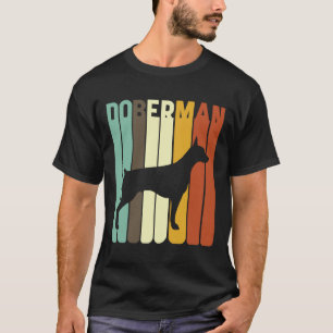 Camiseta Vintage Doberman Dog Retro Roupa 992